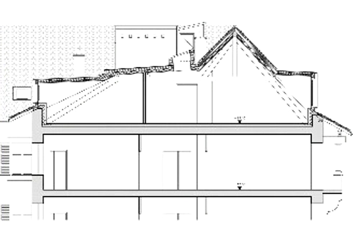 Coupe de bâtiment